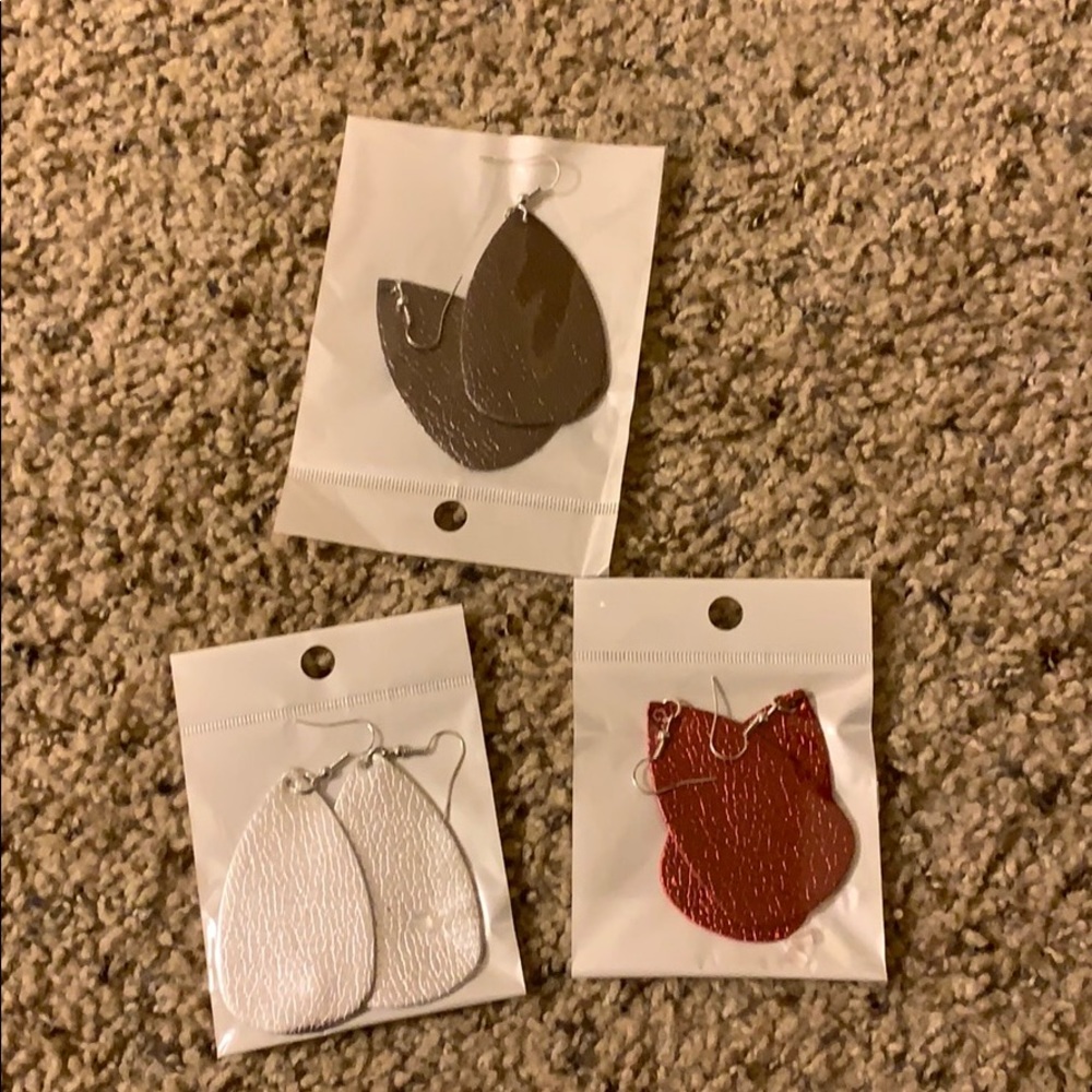 Leather Earrings